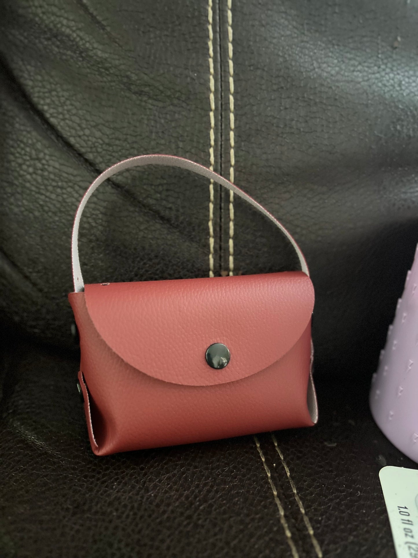 Handmade Childs Purse and Bow Set